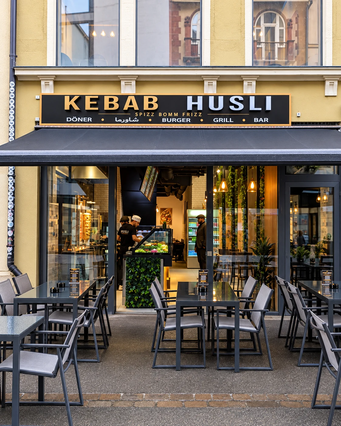 KEBAB HUSLI Standort Steinenvorstadt 19 Basel