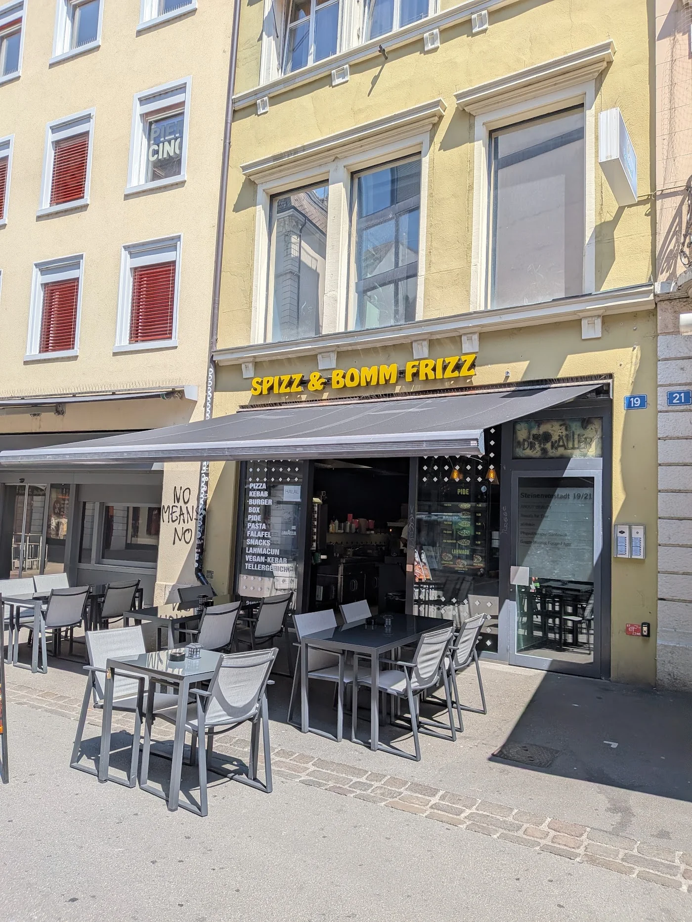 KEBAB HUSLI Standort Steinenvorstadt 19 Basel